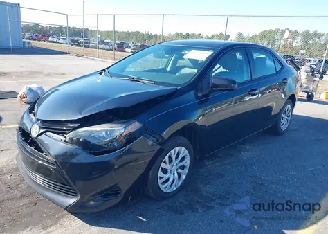 2017 Toyota Corolla Le z USA, uszkodzony, nr VIN 2T1BURHE4HC751833